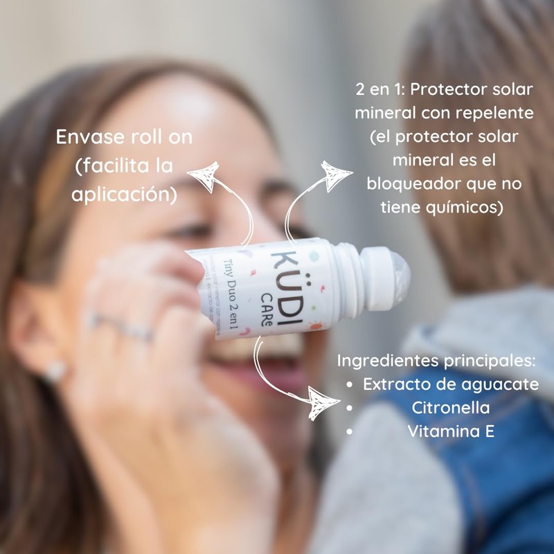 Kudi Care Protector Solar Tiny Duo 50 FPS para Bebés