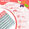 JJUNW 2 Pcs Bow Molds for Chocolate, Gummy Molds Bow