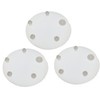 3PCS Toilet Tank Silicone Flapper Seal Gasket 3’’ for American