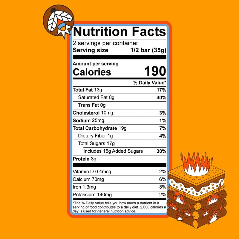 Maeve Chocolate Cabin S'mores Truffle Bar