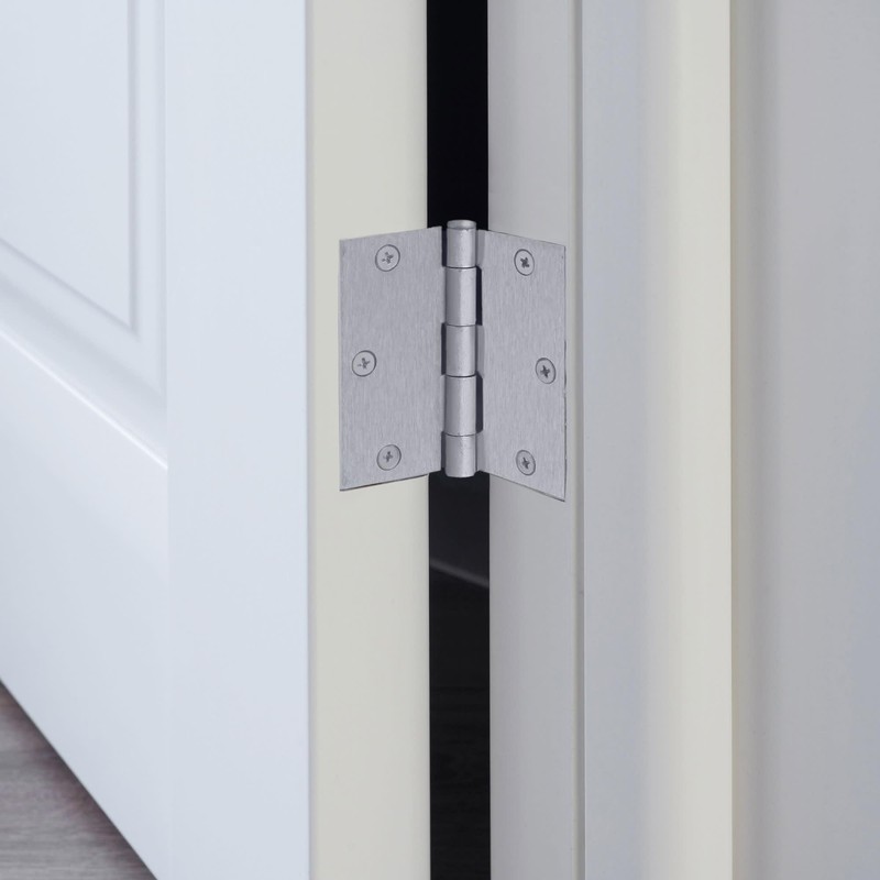 Design House 6-Pack Brushed Chrome Interior Door Hinges – 3.5-inch