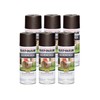 Rust-Oleum 7218830-6PK Stops Rust Hammered Spray Paint, 12 oz, Dark