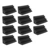 10Pcs Acoustic Foam Noise Pollution Reducing Polyurethane Sound Absorption Foam