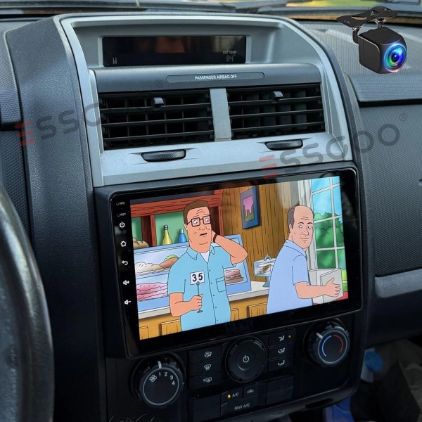 ESSGOO For Ford Escape 2007-2012 Apple Carplay Car Stereo Radio