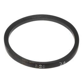 sourcing map B20 Rubber V Belt, B Section V-Belt 22.7" Outside Circumference x 0.67" Width x 0.43" Thick, Industrial Power Transmission Belt, Black