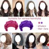 MELTU 1 Pack Hair Bonnet for Sleeping, Satin Bonnet with