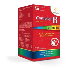 Complejo B Caja Con Frasco 30 Tabletas