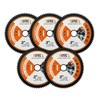 HSS Circular Saw Blade -BGTEC 5pcs 75mm/3" 72T 10mm Bore