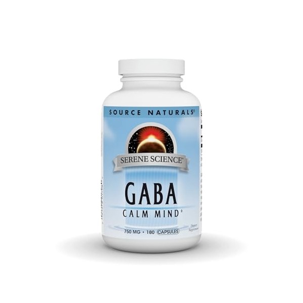 Source Naturals Serene Science GABA, for a Calm Mind, 750mg