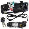 Osompar Backup Camera Tailgate Handle with Key Lock Cylinder Compatible