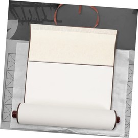 EXCEART 3pcs Blank Scroll Scroll Rice Paper Scrolls Painting Supply Calligraphy Scroll Paper Chinese Scroll Blank Paper Scrolls Blank Canvas Drawing Scrolls Handmade Paper White Four Feet