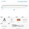 Leetdud LED Under Cabinet Lighting Motion Sensored Hardwired with Built-in