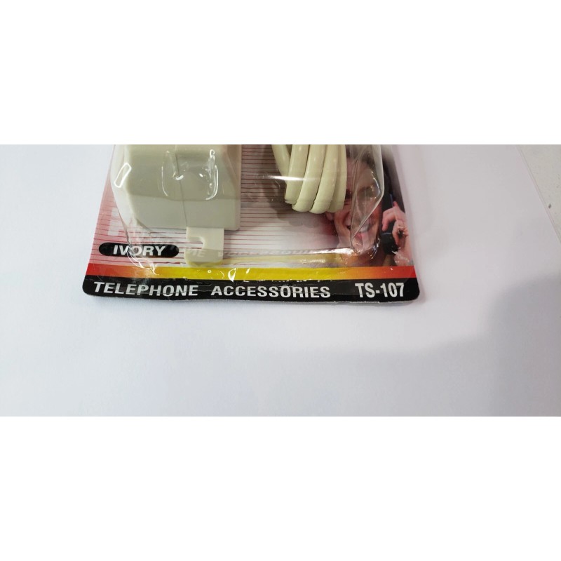 Trisonic 5-Outlet Modular Jack TS-107 Telephone Line Splitter Cable