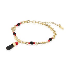 SHINYTE CATALINE Azabache Evil Eye Bracelets for Women,14K Gold Plated Adjustable Boho Charm Bracelets,Evil Eye Elephant Protection Jewelry Gifts for Women,Mom,Wift