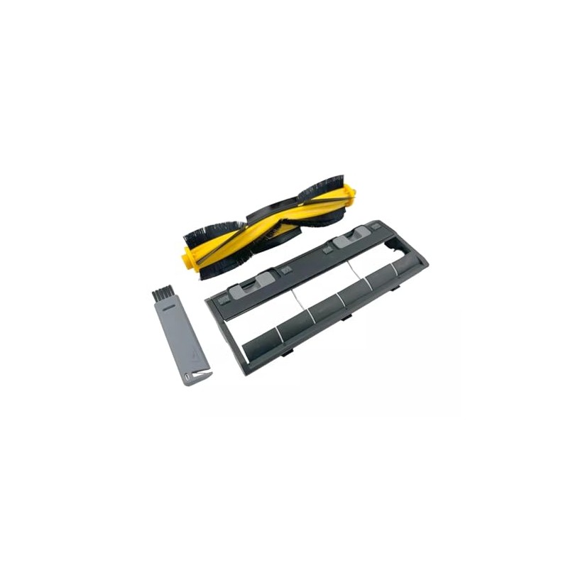 SCREENTRONICS Roller Brush Bar with Cover Lid Replacement for Ecovacs