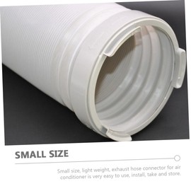 Tofficu Air Conditioner Ducting Connector Durable Air Hose Adapter for Easy Installation and Connection Compatible with Various Models Lightweight and Flexible Design