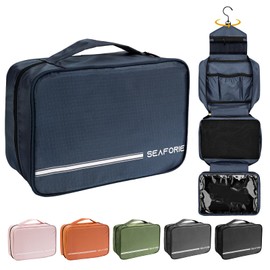 Seaforie Toiletry Bag, darkblue, Modern