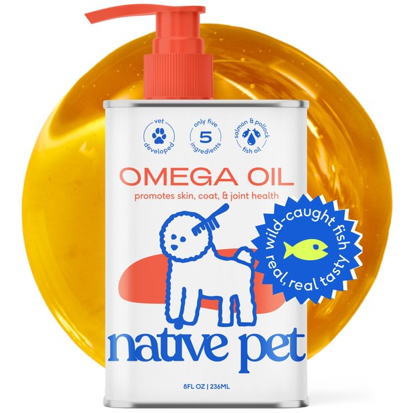 Native Pet Native Pet Omega 3 Fish Oil for Dogs