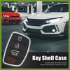 HOPESPANNER 4 Button Car Remote Fob Case Cover Insert Rubber