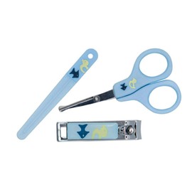Nuby ID477 4Blue Baby Manicure Set (Blue)