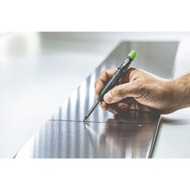 Pica Pen Automatic with 10 Graphite Leads H - for Marking Lead Pen, Set of 3