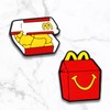 Zanerolan Fast Food Shoe Decoration Charms for Clog, Hamburger French