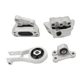 Assembroverse 68363756AA 4PCS Motor & Trans Mount Kit Compatible with Renegade 2015-2018 2.4L L4 Engine Mounts Set Replace 68363755AA 68258599AA 68258599AA