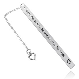 Thank You Gifts Bookmark for Teacher Mentor Coach Appreciation Gifts for Volunteer Nurse Leader Boss Coworker Appreciation Bookmark Inspirational Present for Women Men Coworkers