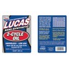 Lucas Oil (10110-6PK Semi-Synthetic 2-Cycle Oil - 1 Quart, (Pack