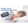 Enjoying Bluetooth Sleep Mask Headphones, Long Time Play Headphone Band