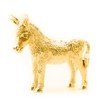 Donkey 22ct Gold Plated Made in England Animal Art Figure