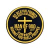Man of God Isaiah 54:17 Patch 3 Inches Christian Religious