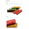 Tempesti Italian Leather Pen Case, Leather, Pencil Case, Elba Mat,
