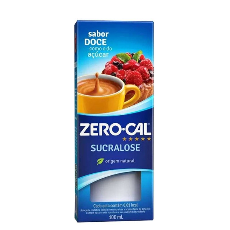 Zero Cal Sucralose and Acesulfame K Sweetener Drops 3.38oz -