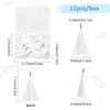 GORGECRAFT 1 Box 12Pcs Airplane Push Pins White Aircraft Pushpin