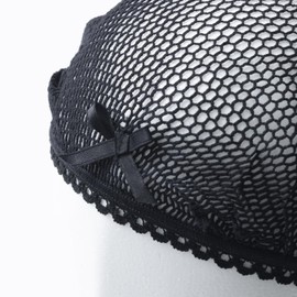 Kai Corporation Hair Goods Hair Net Black (with Ribbon) HA3045
