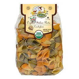 Organic Conchiglioni Italian Pasta (Pack of 2 - 1 lb. packages) - Artisan Pasta
