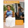 20 PCS Under Belly Sweat Liners, Cotton Sweat Tummy Liners