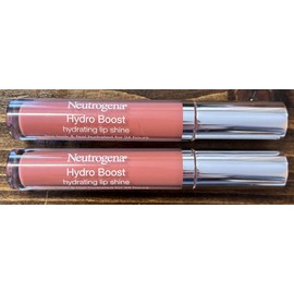 Neutrogena ⭐ LOT OF 2 ⭐ Neutrogena Hydro Boost Moisturizing 20 BERRY BROWN  Lip Shine Gloss