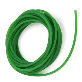 Polyurethane Belt, Drive Belt, High Performance Urethane Round Belt, Polyurethane Round Belt, Green Rough, for Drive Transmission (5 mm x 10 m)