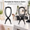 2-Piece Wig Stand for Wigs & Hats – 36 cm