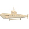 Quay Submarine Woodcraft Construction Kit FSC