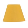 Set of 2 Ochre Fabric Table Lamp Shades, Lampshade for
