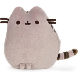 GUND Pusheen The Cat Sitting Pose 6" Huggable Plush Animal Cat - Gray * NEW