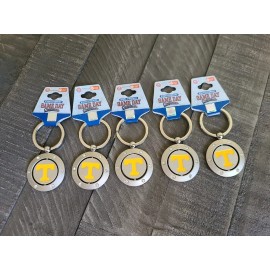 Game Day Outfitters Tennessee Spinner Rhinestone Keychain