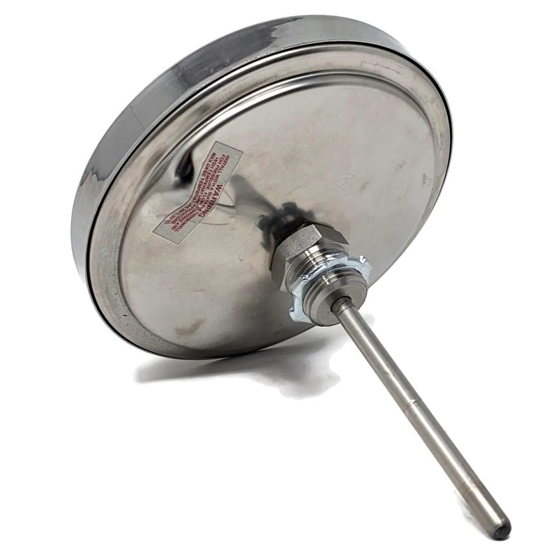 Midwest Hearth 5" Smoker Thermometer (Black/Glow Dial)