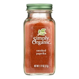 UD_Simply Organic Seasoning Powder 2.72 oz Smoked Paprika Case of 6 Blended Dried Spices