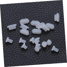 BIUDECO 10Pairs Earphone Jack Type Dust Plugs Transparent Dust Caps for Phones Laptops Protects Against Grime