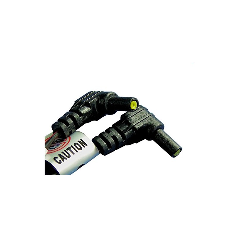 MAYIWO OTC Premium Pair of 2 Black Lead Wires for