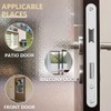 Bwintech 1 x Satin Nickel Bathroom Lock 7250 Mortice Lock